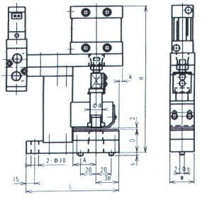 	VFAシリーズクリーンタイプ フィルム加工用 エアーパンチャー PLAN